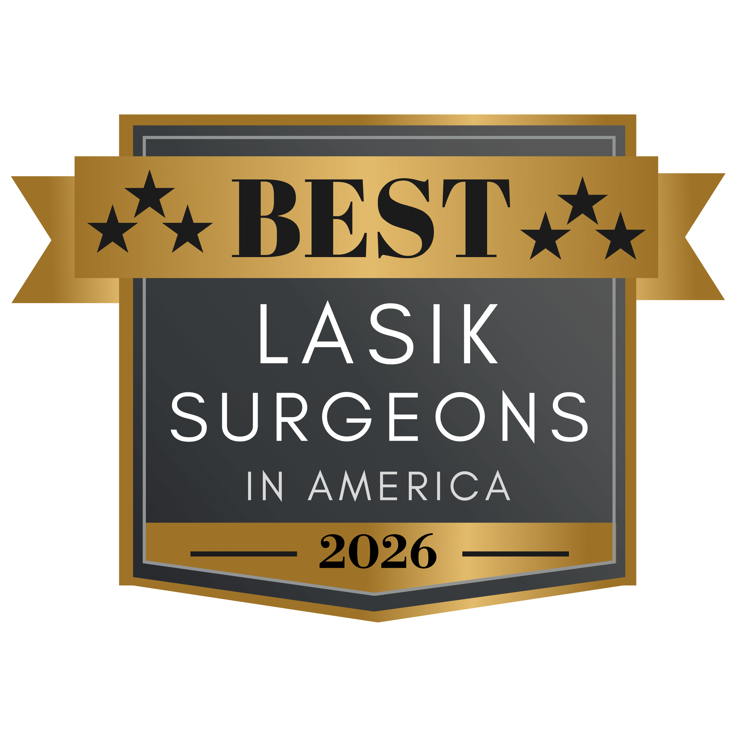 Best LASIK Surgeons in America Badge